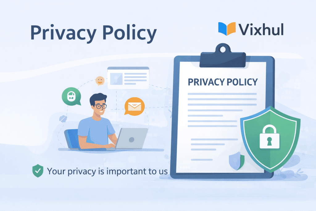 Vixhul Privacy Policy