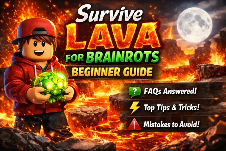 Survive Lava for Brainrots Beginner Guide