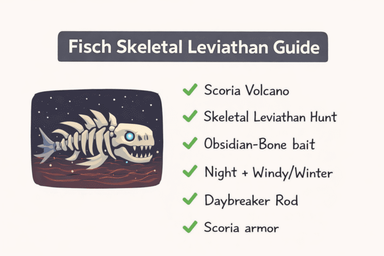 Roblox Fisch Skeletal Leviathan Guide