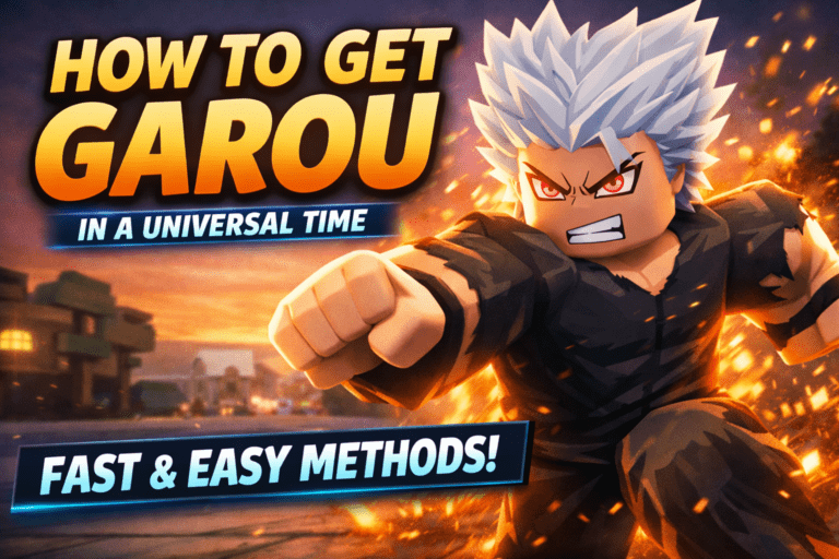 How To Get Garou in A Universal Time (Fast & Easy Methods)