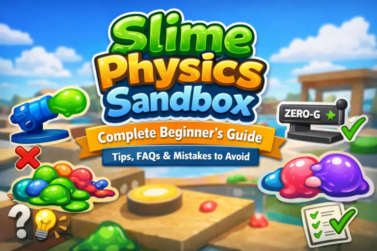 Slime Physics Sandbox: Complete Beginner’s Guide, Tips, FAQs & Mistakes to Avoid