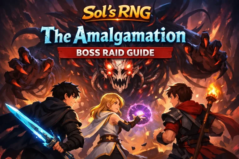 Sol's RNG The Amalgamation Boss Raid guide ( 2026)