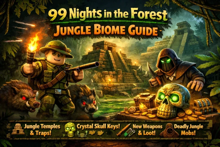 99 Nights in the Forest Jungle Biome guide (2026)