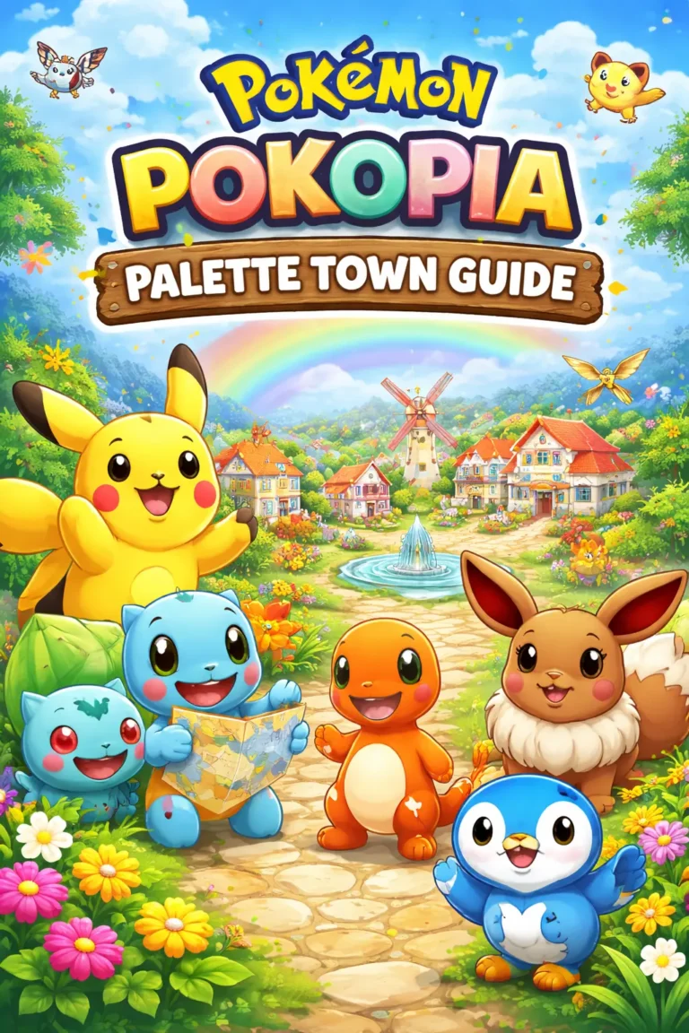 Pokemon Pokopia Palette Town Guide