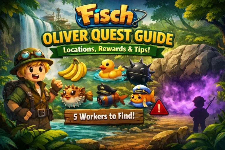 Fisch Oliver quest guide